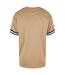 T-shirt Motif/style À Rayures Homme Beige Urban Classics-2