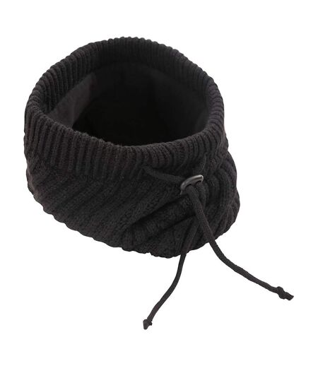 Trespass Unisex Adult Twirl Neck Warmer (Black) (One Size)