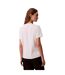 Womens/ladies Foil Relaxed Fit T-shirt White Calvin Klein-3