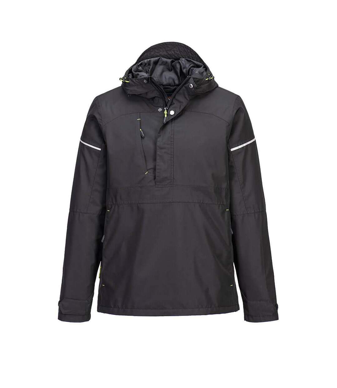 Unisex Adult Overhead Waterproof Jacket Black Portwest-1