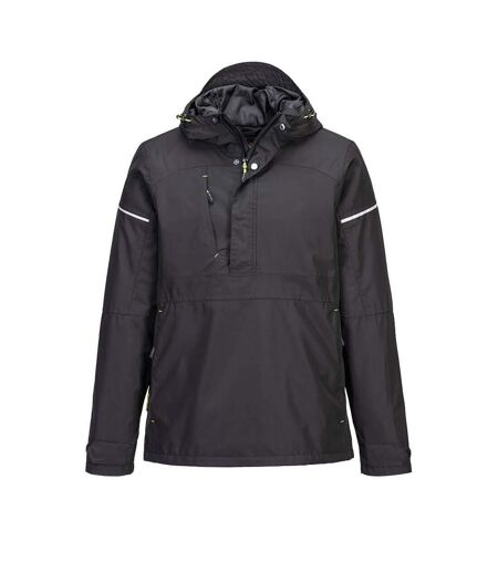 Unisex Adult Overhead Waterproof Jacket Black Portwest