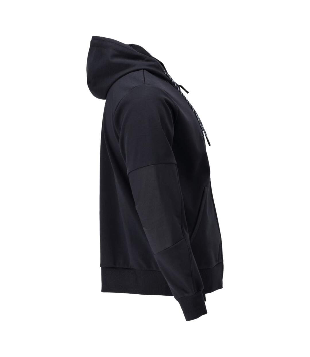 Mens Customised Windproof Full Zip Hoodie Dark Navy Mascot-3