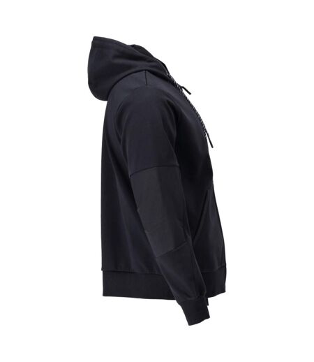 Mens Customised Windproof Full Zip Hoodie Dark Navy Mascot
