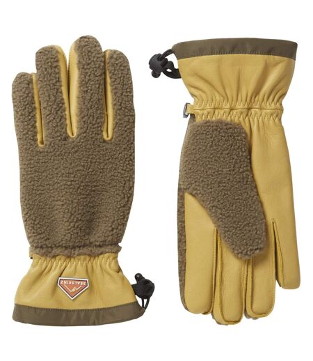Waterproof Sherpa Fleece Hiking Gloves for Men and Women