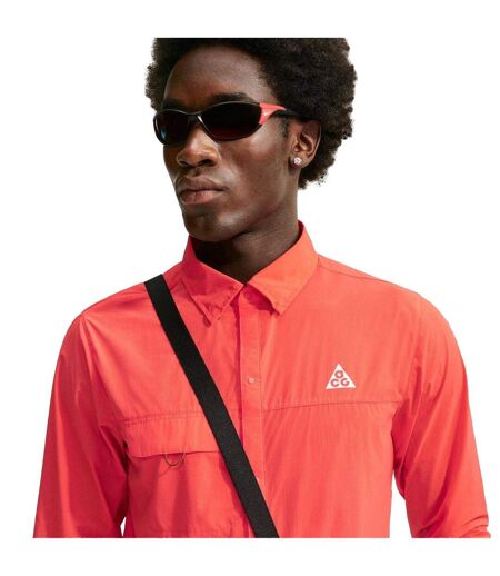 T-shirt Manches Longues Course À Pied Acg Homme Rouge Cramoisi Blanc Nike
