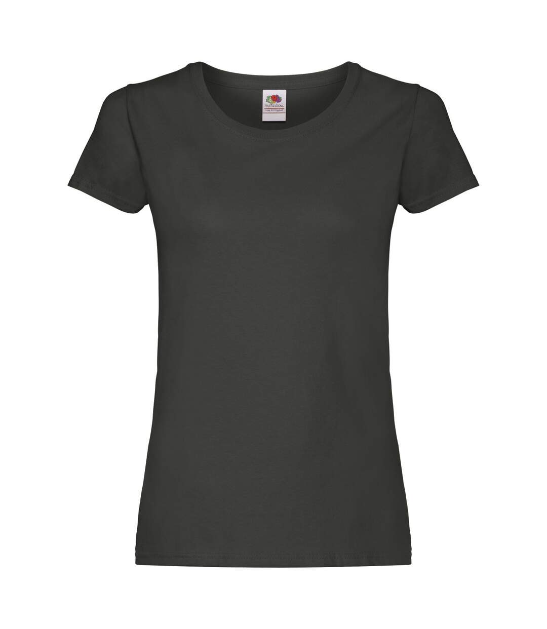 T-shirt femme gris Fruit of the Loom