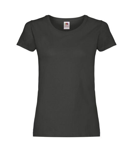 Fruit of the Loom Womens/Ladies T-Shirt (Light Graphite)