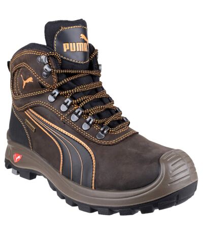 Puma Safety Sierra Nevada Mid Mens Safety Boots (Brown) - UTFS3000