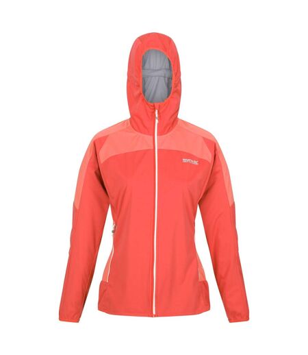 Veste tarvos femme corail néon / corail Regatta