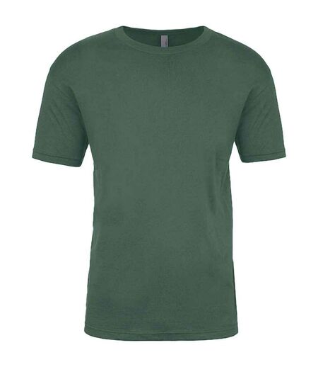 T-shirt manches courtes unisexe vert pin Next Level