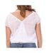 T-shirt blanc femme teddy smith toxana - s-2