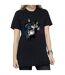 Disney - T-shirt - Femme (Noir) - UTBI1477-1