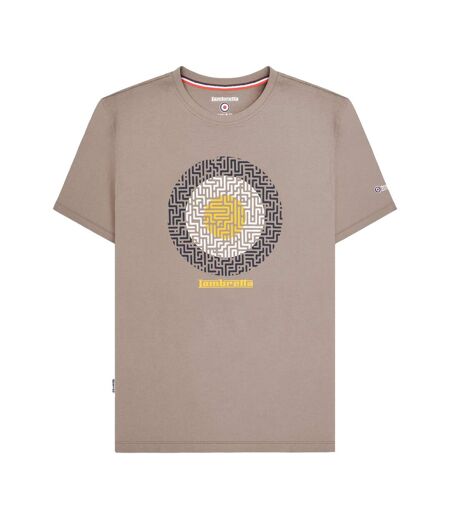 Mens Ss25 Geometric T-shirt Cinder Lambretta