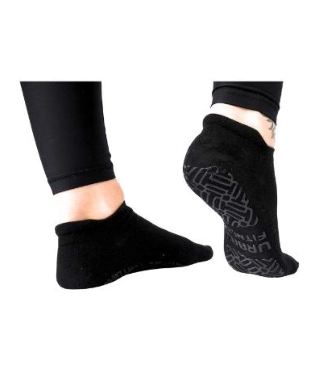 Chaussettes Pilates Homme Noir Urban Fitness-2