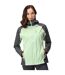 Womens/ladies Birchdale Shell Waterproof Jacket Quiet Green Seal Grey Regatta-2
