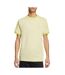 T-Shirt jaune homme adidas 3-stripes-1