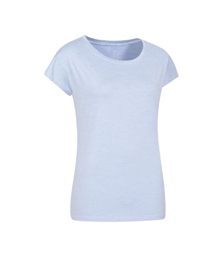 T-shirt Panna Femme Bleu Pâle Mountain Warehouse