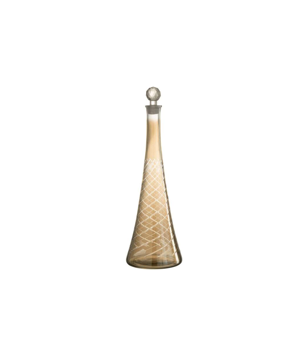 Carafe en Verre Tiges Anastasia 42cm Greige-1