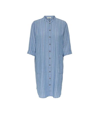 Robe rayure bleu/blanc femme jdy emilia - l