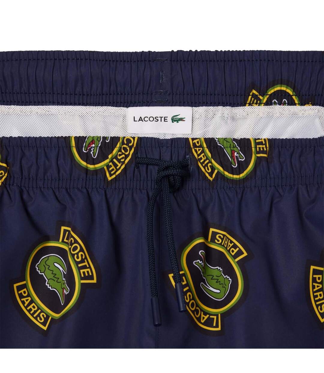 Mens Printed Swim Shorts Multicoloured Lacoste-3