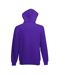 Sweat à capuche homme violet Fruit of the Loom