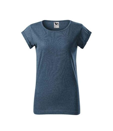 T-shirt Femme Bleu Marine Foncé Malfini