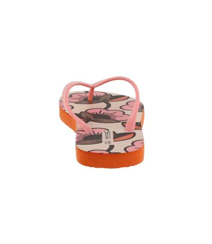 Tongs orla kiely femme fuchsia Regatta