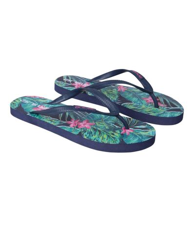 Tongs oceana femme rose Animal