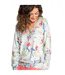 Womens/ladies Budding Floral Long-sleeved T-shirt Multicoloured PJ Salvage-4