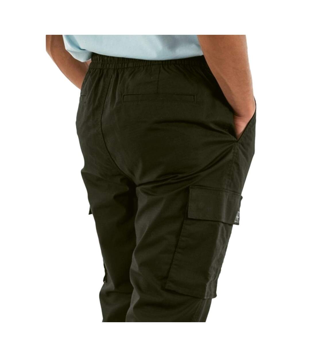 Pantalon cargo noir homme calvin klein jeans lv04rc617g - l-2