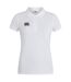 Womens/ladies Waimak Polo Shirt White Canterbury-2