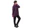 Veste polaire brodée HUDSON mandala violet Coton Du Monde-3