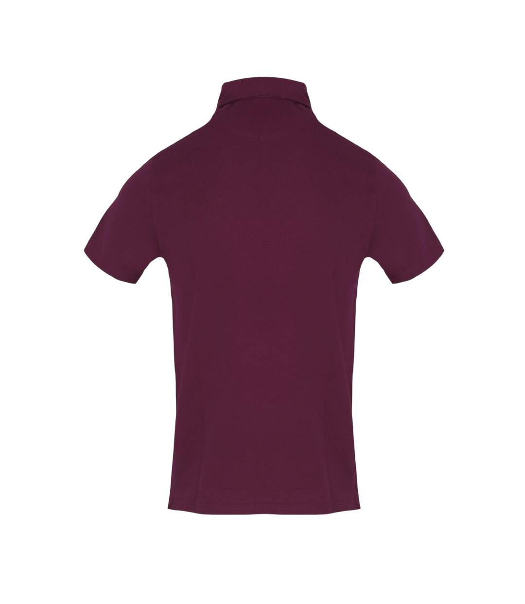 Mens Triangle Logo Polo Shirt Red Aquascutum-2