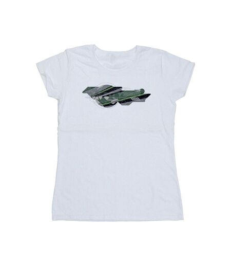 Disney T-shirt en coton Femme/Ladies Lightyear Graphic Title (Blanc) - UTBI29123