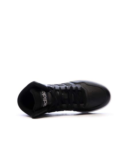 Baskets noires femme adidas hoops gw5456