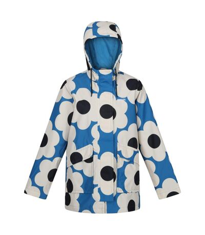 Veste imperméable orla kiely swing femme bleu Regatta