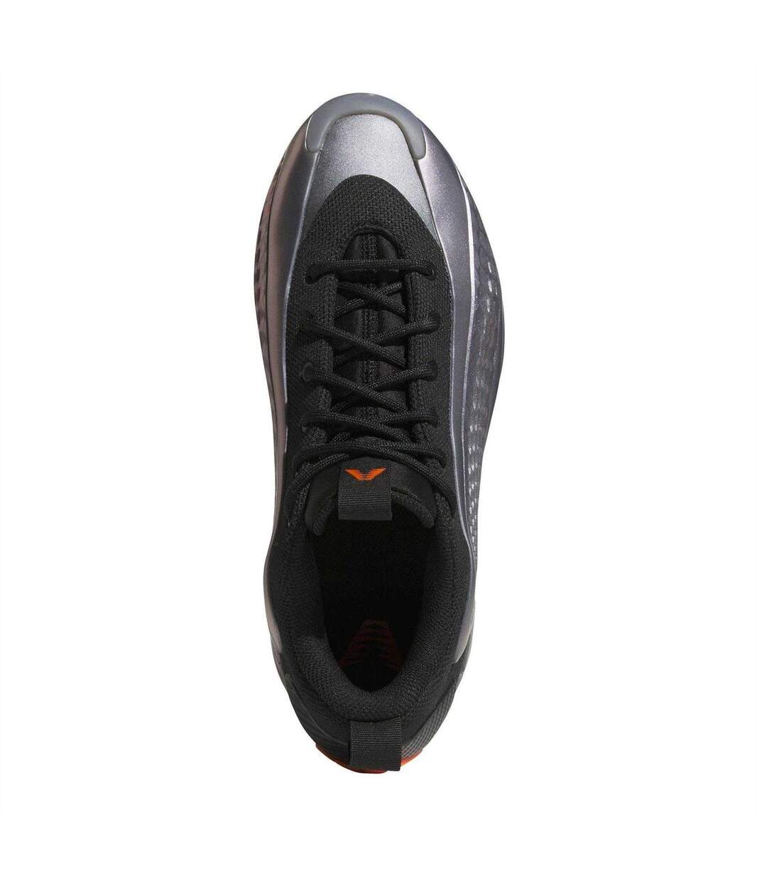 Mens Anthony Edwards Textured Lace Up Basketball Shoes Iron Adidas-3