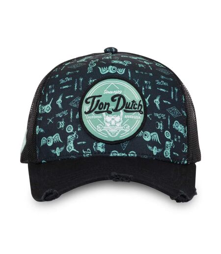 Casquette trucker avec filet Print Full Meca Vondutch