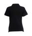Fruit Of The Loom Womens Lady-Fit 65/35 Short Sleeve Polo Shirt (Black) - UTBC384-2