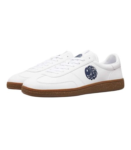 Baskets Motif/style Cachemire Ramblas Homme Blanc Pretty Green