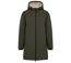 Veste imperméable doublée sherpa - Unisexe - PAT609 - vert kaki-1