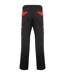 Pantalon Trooper Homme Noir Rouge Roly Workwear-2