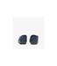 Zedzzz Mens Charles Herringbone Felt Gusset Slippers (Navy Blue) - UTDF812-2