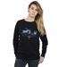 Disney Sweatshirt Frozen 2 Believe In The Journey Silhouette - Femmes/Ladies (Noir) - UTBI18686-2