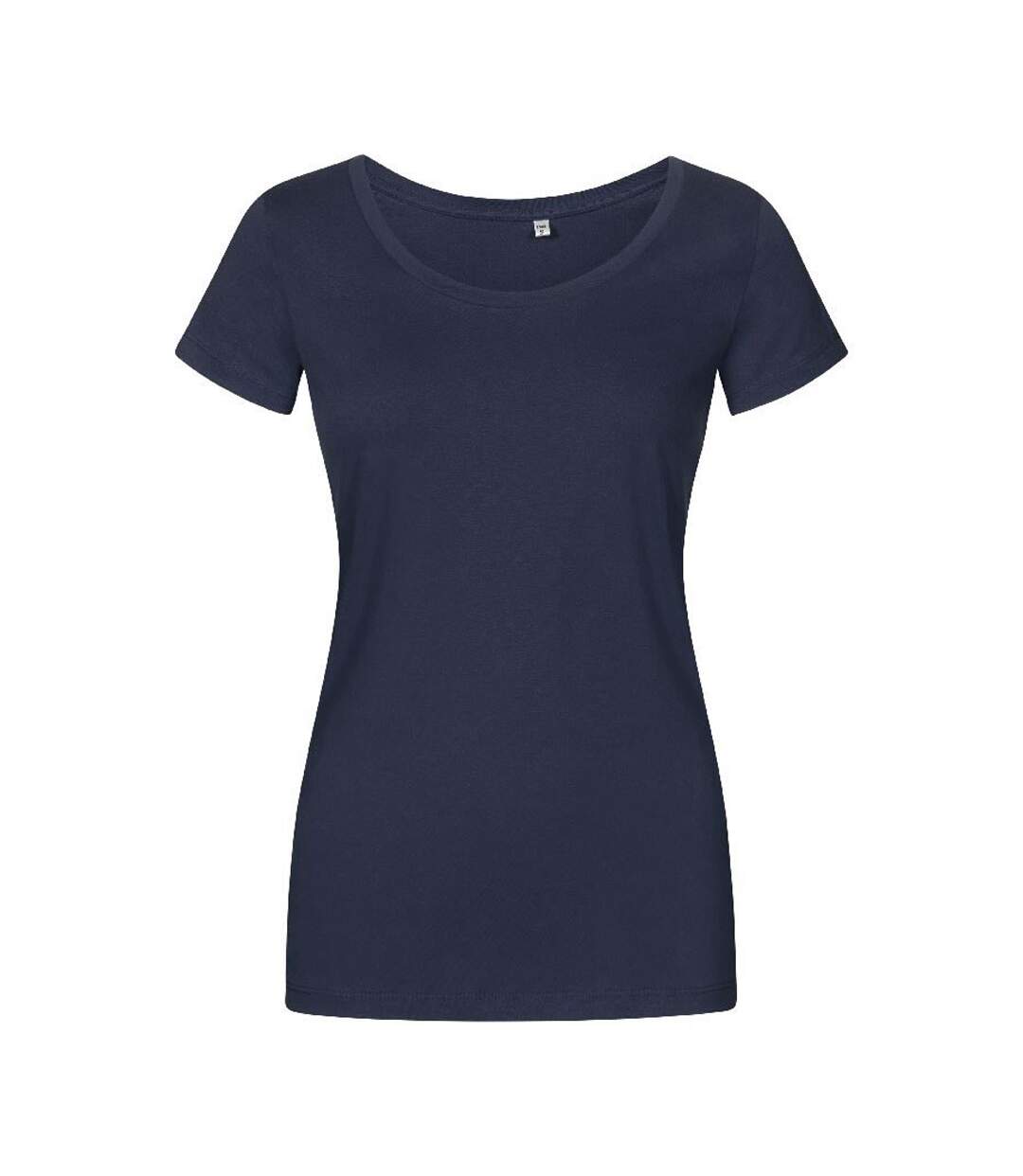 T-shirt Femme Bleu Marine Français X.O By Promodoro-1