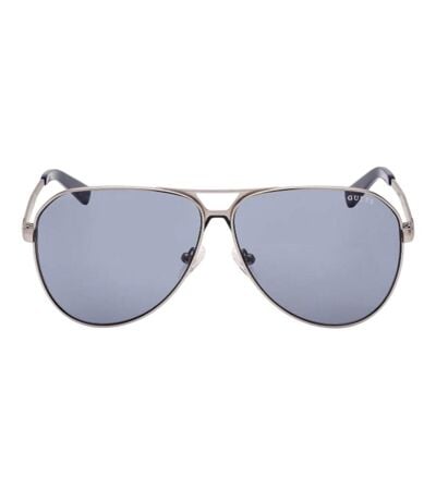 Lunettes De Soleil Motif/style Mat Homme Taille Unique Bleu Anthracite Guess