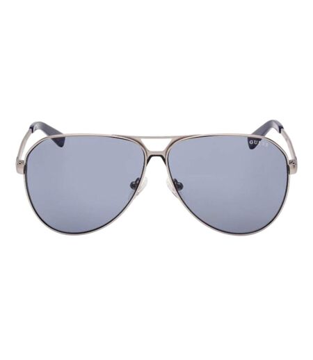 Lunettes De Soleil Motif/style Mat Homme Taille Unique Bleu Anthracite Guess
