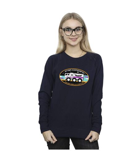 Disney Sweatshirt Lightyear Rover Deployment - Femmes/Dames (Bleu marine) - UTBI25061