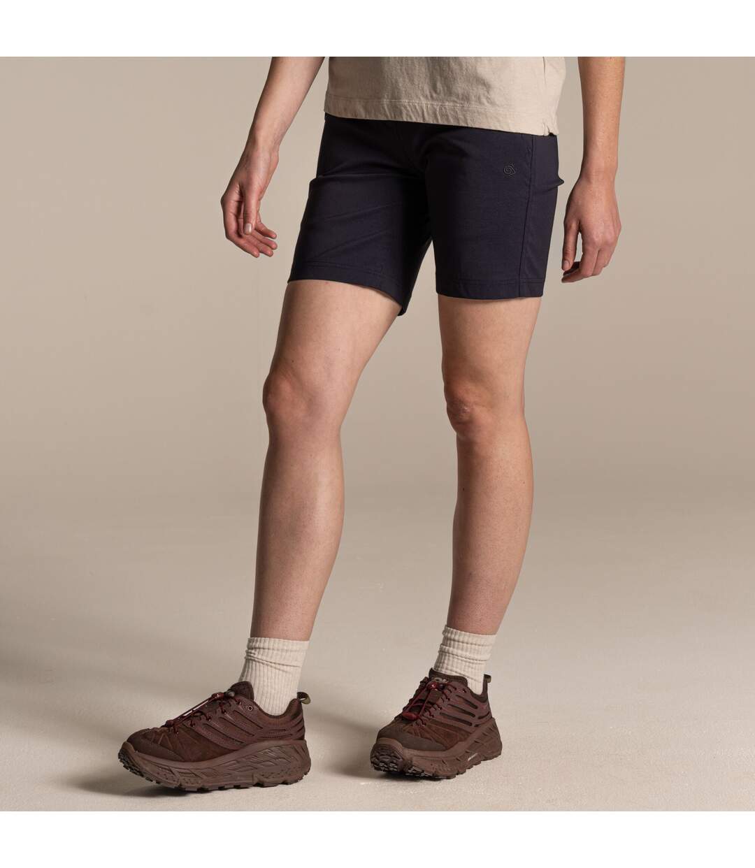Short Décontracté À Taille Mi-haute Kiwi Pro Femme Bleu Marine Foncé Craghoppers-2