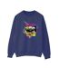 Disney Femmes/Les femmes Donald Duck Ear Plug Bright Sweatshirt (Bleu marine) - UTBI28782-1